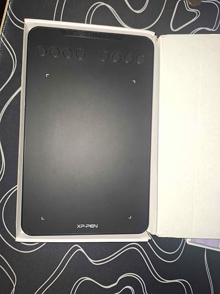 Deco mini7 ritplatta svart