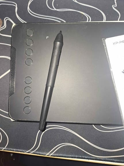 Deco mini7 ritplatta svart