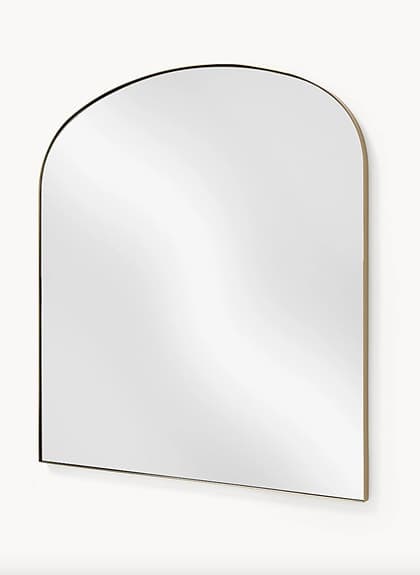 Väggspegel "Francis" med guldram 80 cm