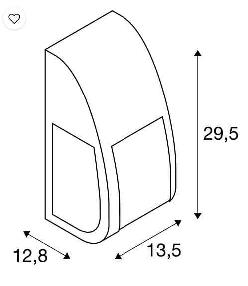 Fasadlampor 2st helt nya
