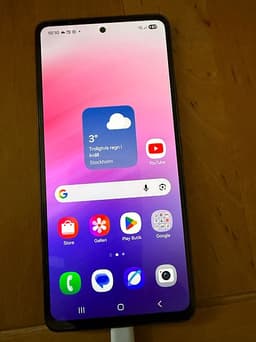 Samsung Galaxy A-serien mobiltelefon 128 GB svart