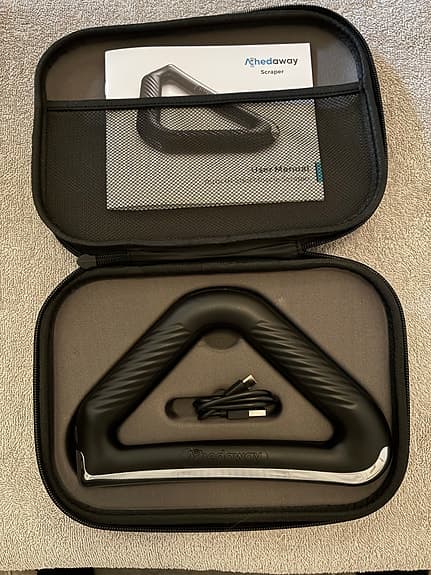 Achedaway Scraper massageverktyg med fodral