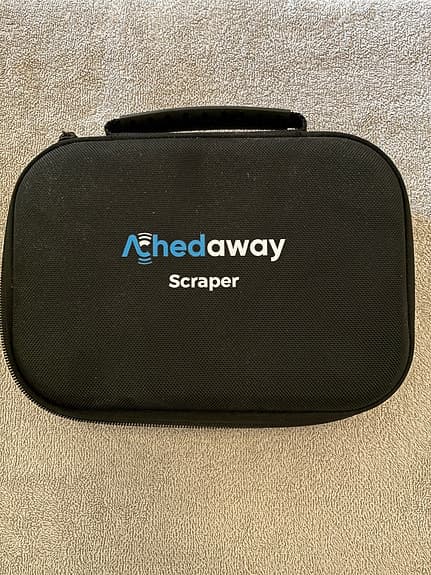 Achedaway Scraper massageverktyg med fodral