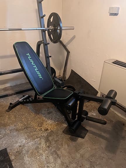 Hemmagym, 135kg skivstång paket