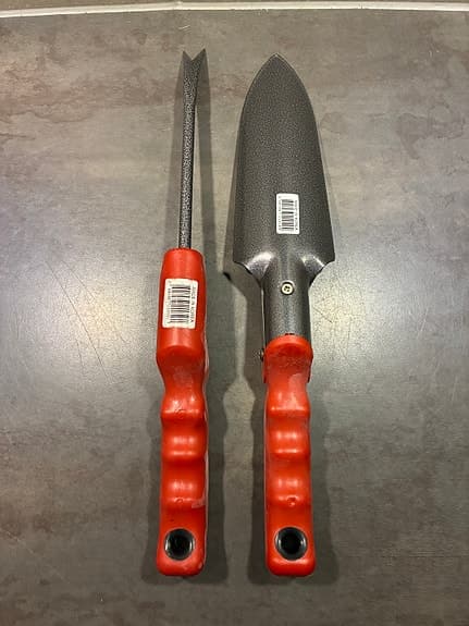 Helt nya! RIKTIGA trädgårdsredskap! Planteringsspade och ogräsrensare!