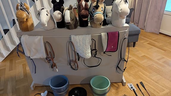 Käpphästar med stall