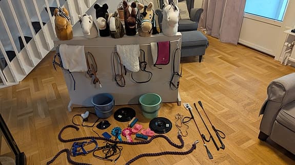 Käpphästar med stall