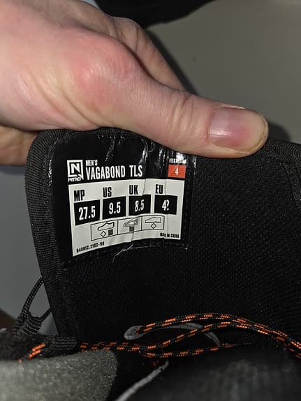 Nitro Vagabond TLS snowboardboots herr svart strl 42