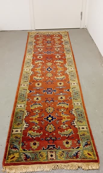 äkta handknut persisk ullmatta rugg lugg ull