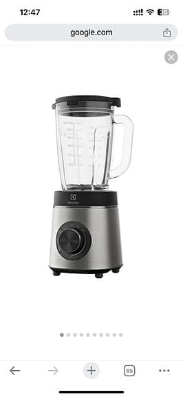Electrolux explorer 6 blender E6TB16ST