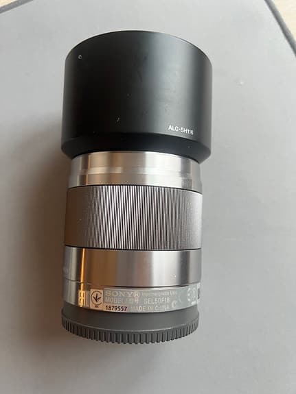 Sony objektiv SEL50F18