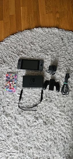 Nintendo Switch spelkonsol med tillbehör
