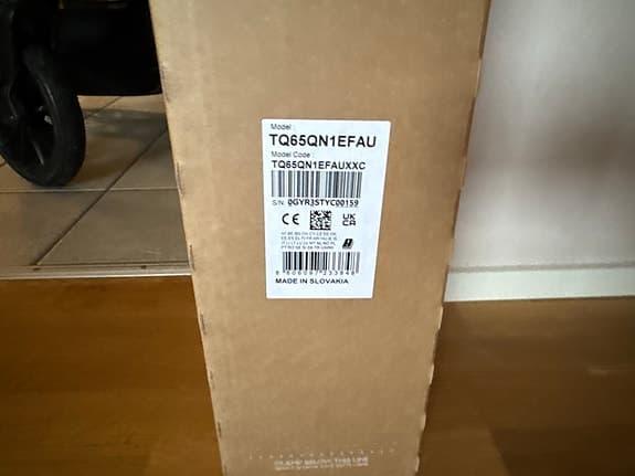 Samsung Neo QLED QN1EF TV 65 tum svart