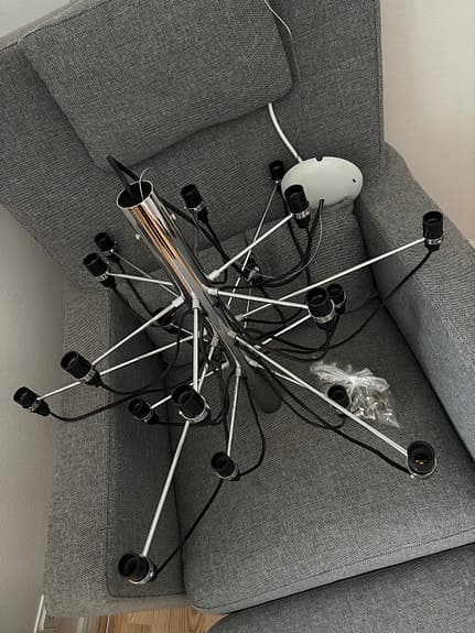 Flos ljuskrona 2097/18 krom