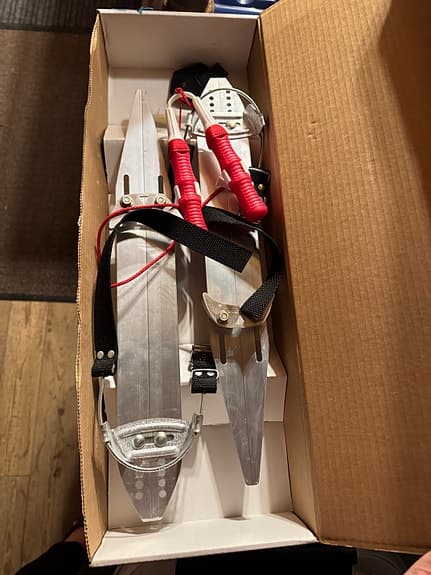 Almgrens Fjärden långfärdsskridsko 49 cm rostfritt stål