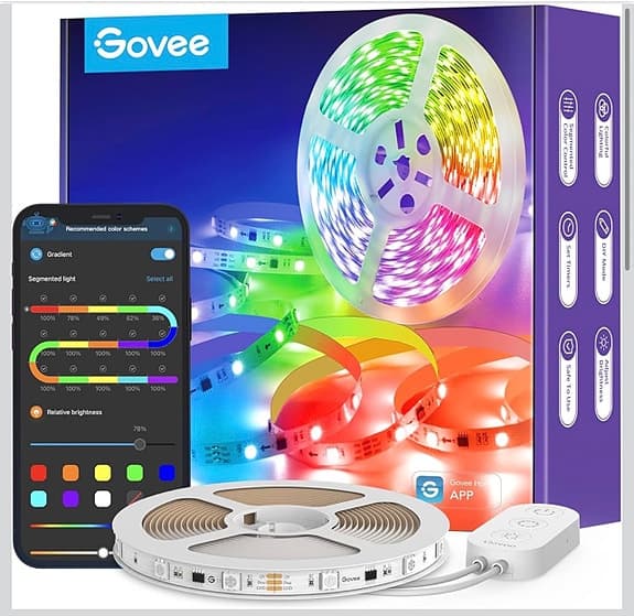 Govee RGBIC LED-remsa 4,5 m – Appstyrd & Musiksynk