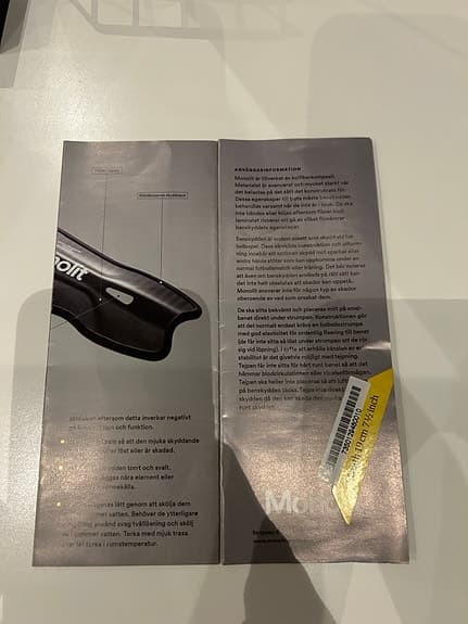 Monolit benskydd svart