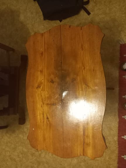 Antikt pelarbord från 1800