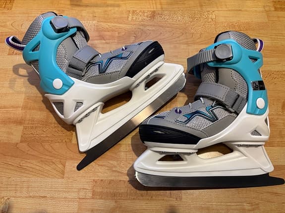 Skridskor Oxelo barn stl 29-32 justerbar