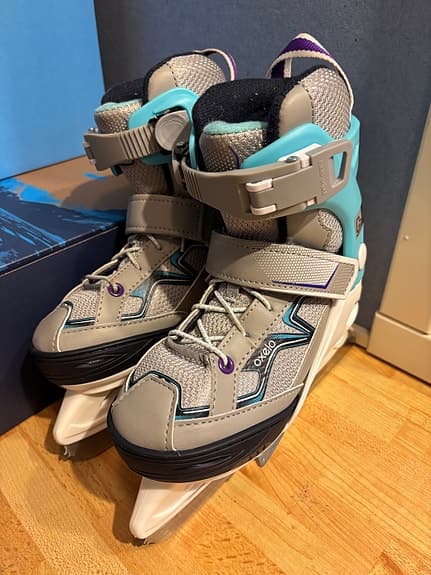 Skridskor Oxelo barn stl 29-32 justerbar