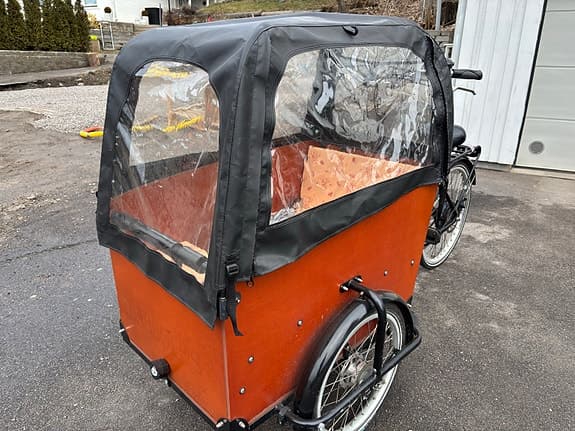babboe elcyklen, lådacykle cargo bike