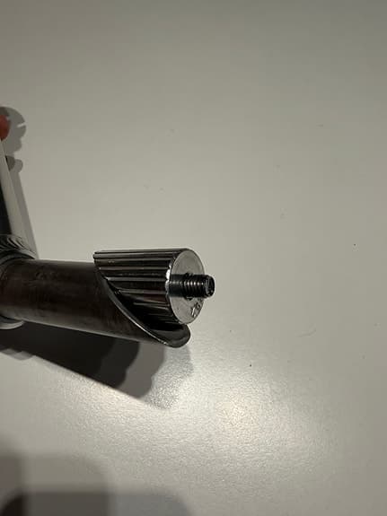 Oanvänd Answer A-Tac Quill-stem med top cap – 130 mm – 90-tal