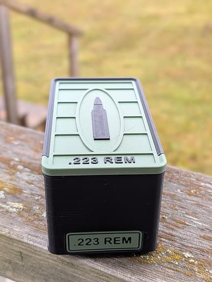 .223 REM ammunitionslåda x50