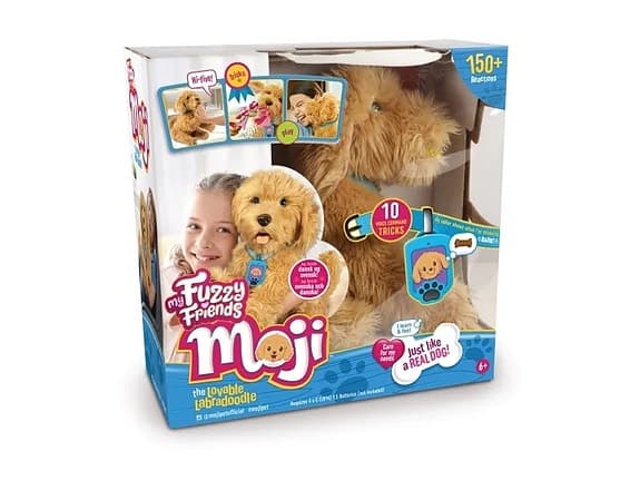 My Fuzzy Moji interaktiv hundvalp med orginalkartong