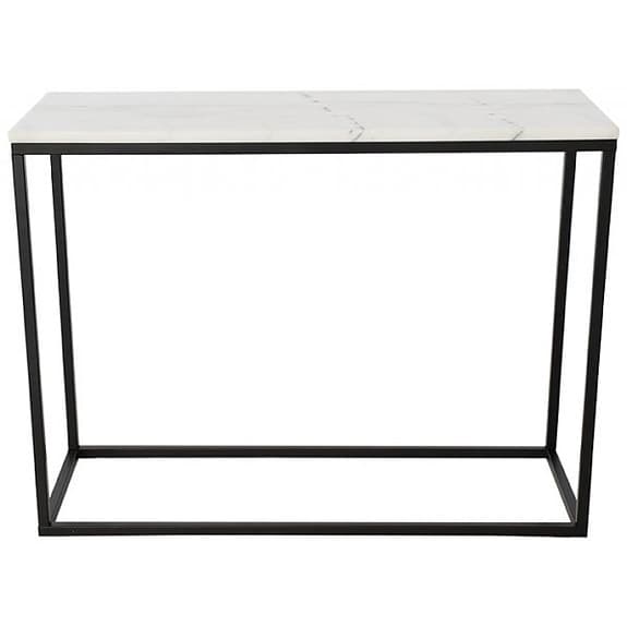 Konsolbord / sidobord i marmorlook – helt nya i kartong