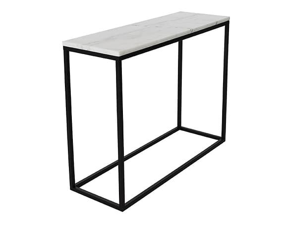 Konsolbord / sidobord i marmorlook – helt nya i kartong