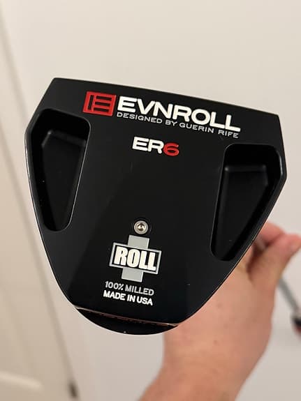 Evnroll ER6 putter svart