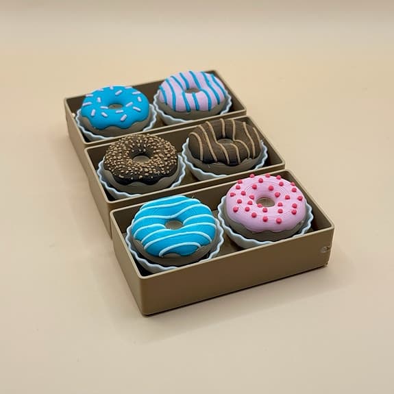 Två doughnuts fidget clicker