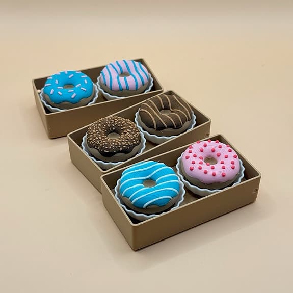 Två doughnuts fidget clicker