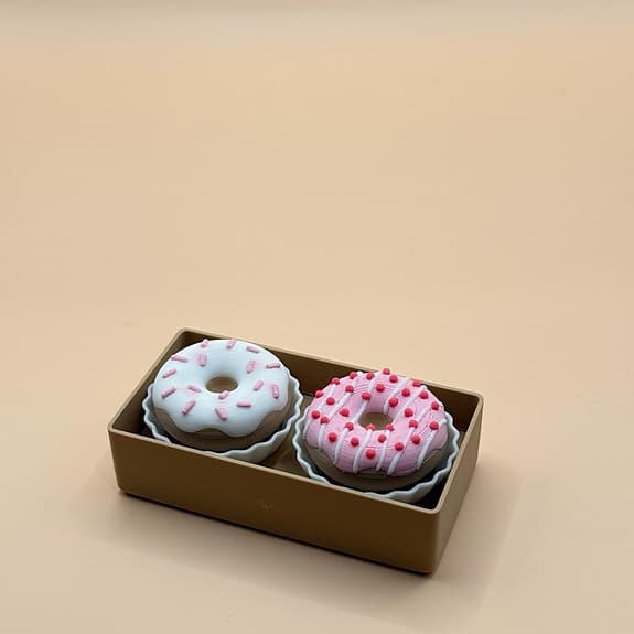 Två doughnuts fidget clicker