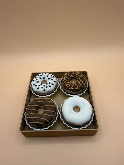 Doughnut bricka fidget clicker - 4 clickers