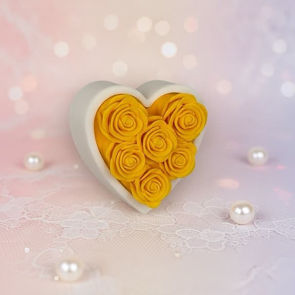 Ros ask nyckel ring - fidget clicker