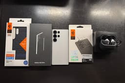 Samsung Galaxy S25 Ultra 512GB Vit + Galaxy Buds 3 Pro (Komplett Paket)