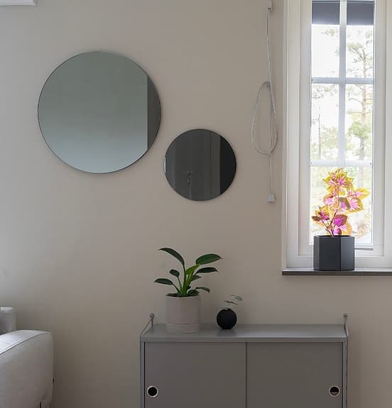 House Doctor / Blomus rund spegel