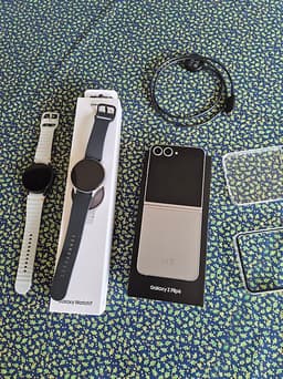 Galaxy flip6 512gb + watch7 lte