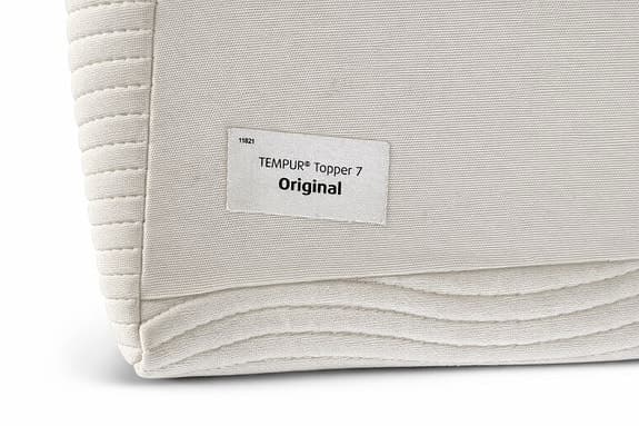 Tempur Original Topper 7 90x200 bäddmadrass vit