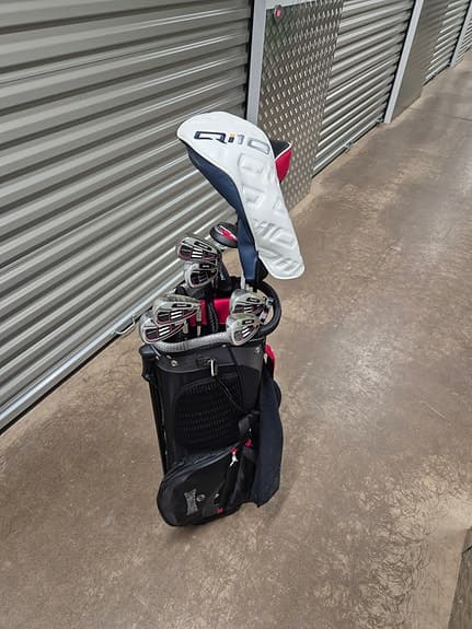 Golfset + vagn + Qi10 Driver
