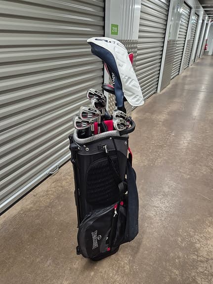 Golfset + vagn + Qi10 Driver