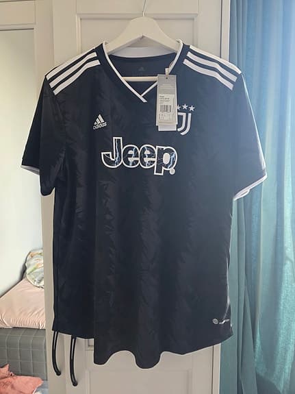 Adidas Juve A JSY W fotbollströja svart dam
