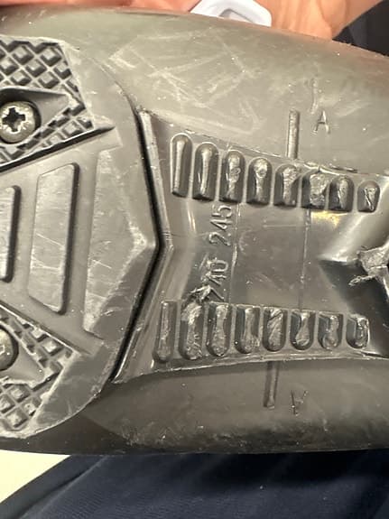 Head Edge pjäxor 261 mm svart/vit