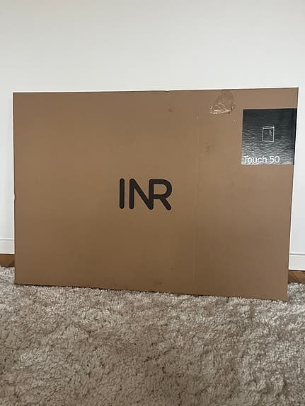 Badrumsspegel INR 50 Touch med infälld belysning