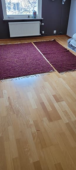 Brun/Lila trasmattor