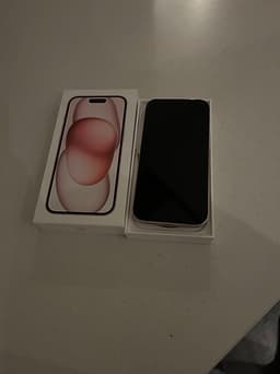 Apple iPhone 15 smartphone rosa 128GB