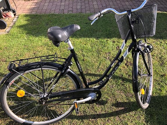 Svart damcykel 0-växlar, SODA Haga Classic, Sommarrea!
