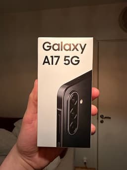 Samsung Galaxy A17 5G 128 GB svart
