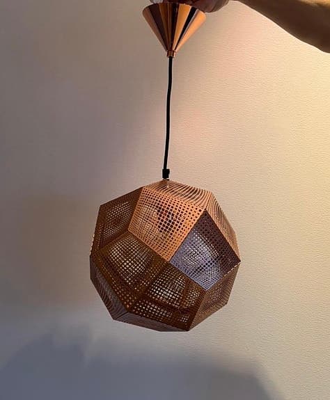 Tom Dixons Etch Pendel (32cm) i mässing